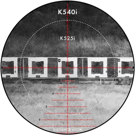Luneta KAHLES K540i DLR - 5-40x56 CCW SKMR4+ com Direita