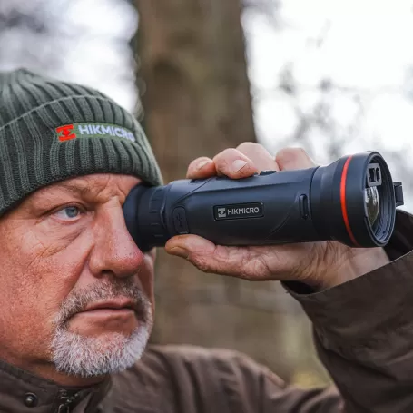 Monocular Térmico HikMicro FALCON FQ50-L 2.0 640X512, 15 Mk. 16GB. 2.600 mt. LRF.1.000 MT.