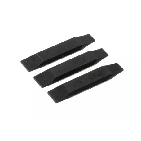 Brocas Leatherman planas de 1/4" e 3/16" - pacote com 3