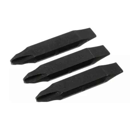 Brocas planas Leatherman 1-2 PHILLIPS e 3/16, pacote com 3