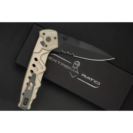 Extreme Ratio CAIMANO NERO NA LAMA TÁTICA