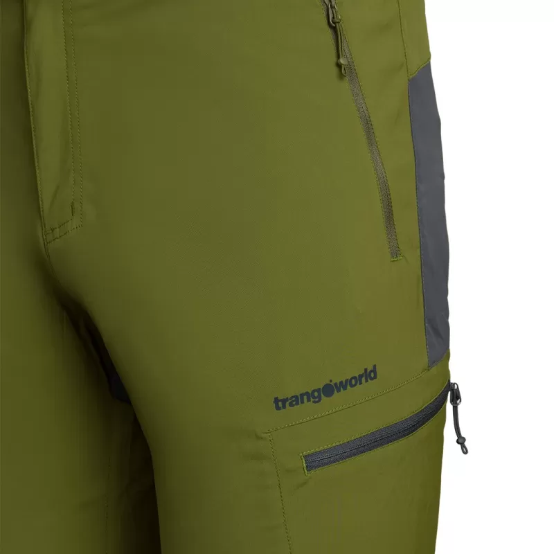 Calça comprida Trangoworld LUNEL 002 VERDE/ANTRACITE