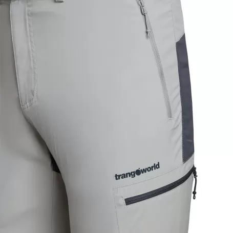 Calça comprida Trangoworld LUNEL 002 cinza claro/antracite