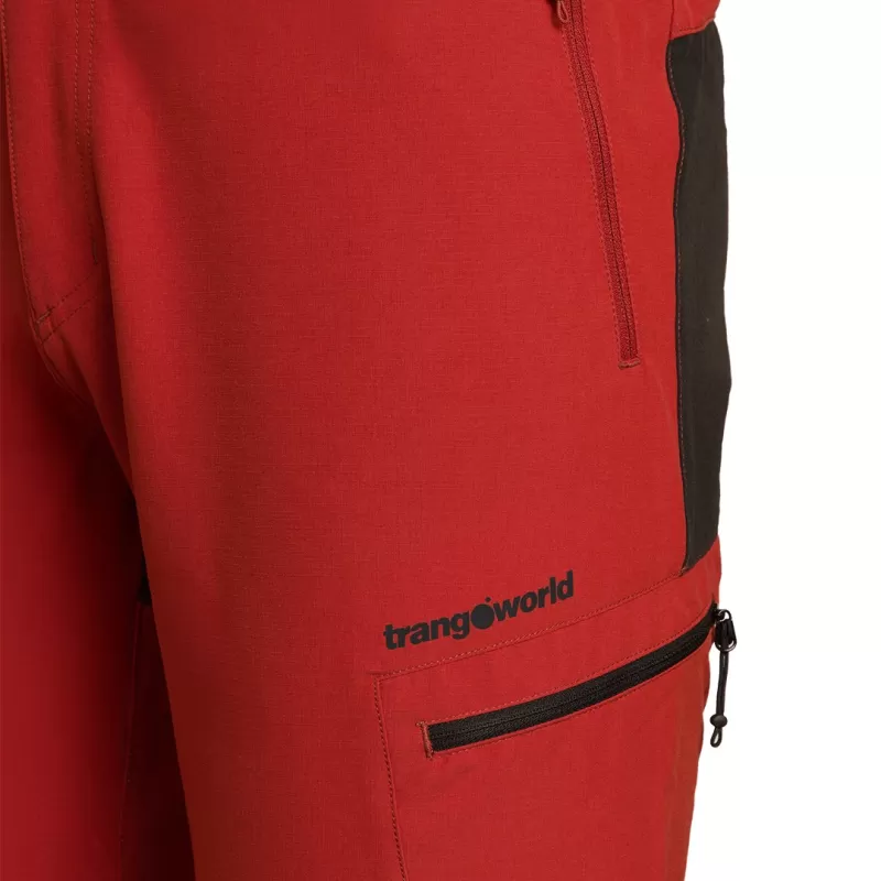 Trangoworld PANTALÓN LARGO LUNEL 004 COBRE/NEGRO