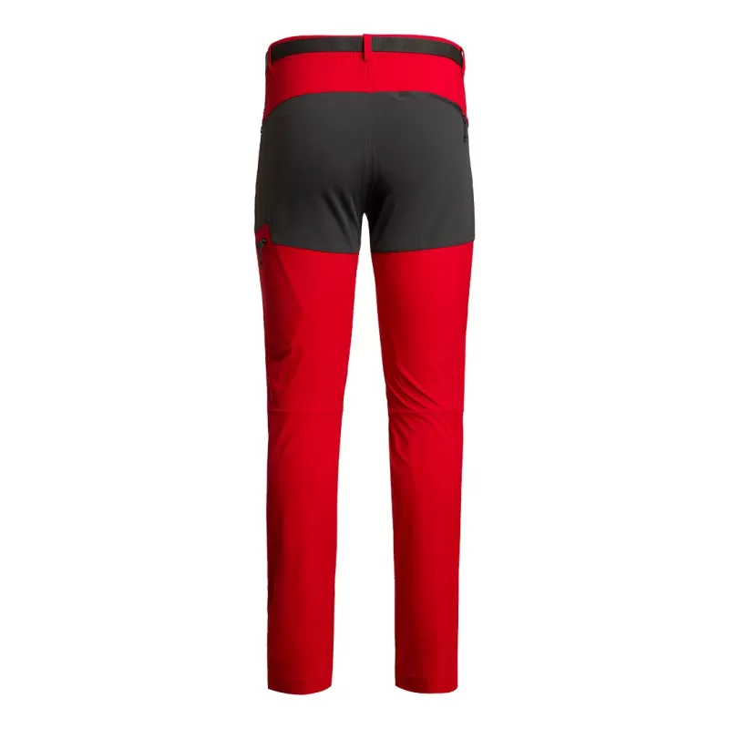 Trangoworld PANTALÓN LARGO LUNEL 005 ROJO/ANTRACITA