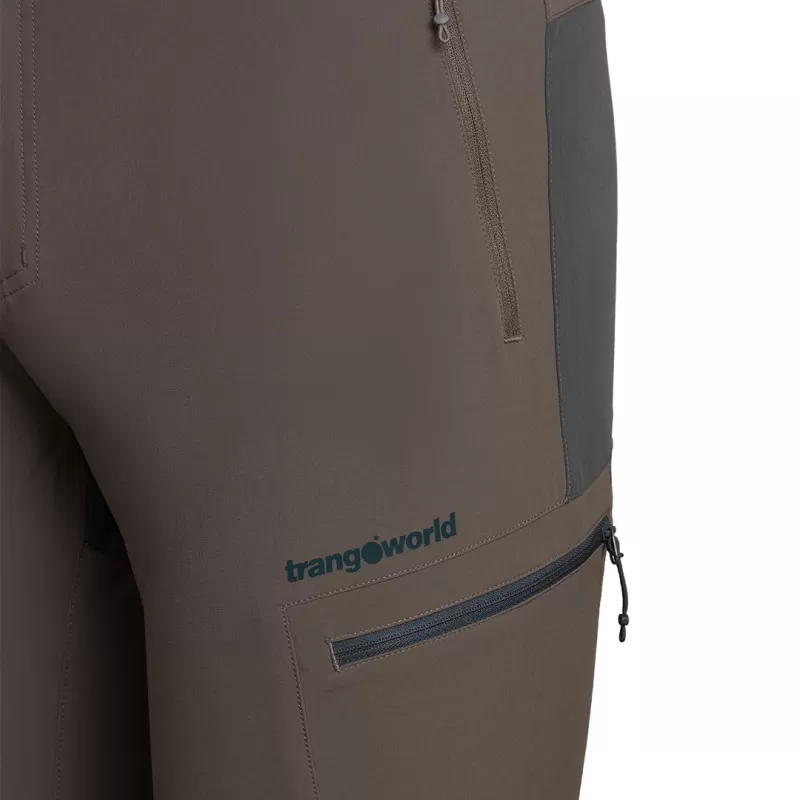 Trangoworld PANTALÓN LARGO LUNEL 005 GRIS/ANTRACITA