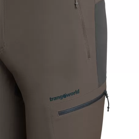 Trangoworld PANTALÓN LARGO LUNEL 005 GRIS/ANTRACITA