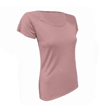 Camiseta Alphadventure SINIBO rosa suave Camiseta Alphadventure SINIBO rosa suave