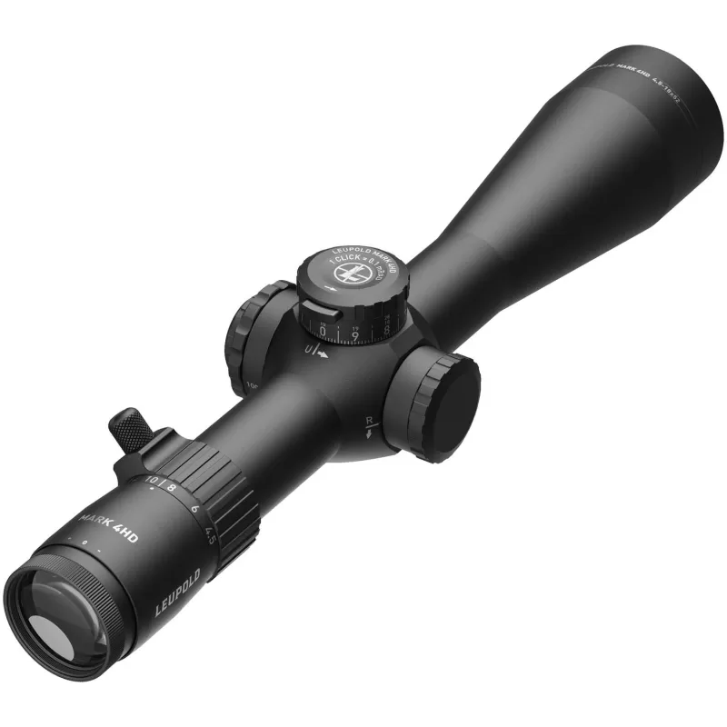 Luneta iluminada LEUPOLD Mark 4HD 4.5-18x52 M5C3 com foco lateral FFP PR1-MIL