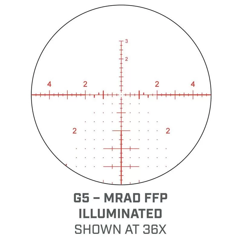 Mira BUSHNELL ELITE TACTICAL XRS3 6-36x56 FFP G5i