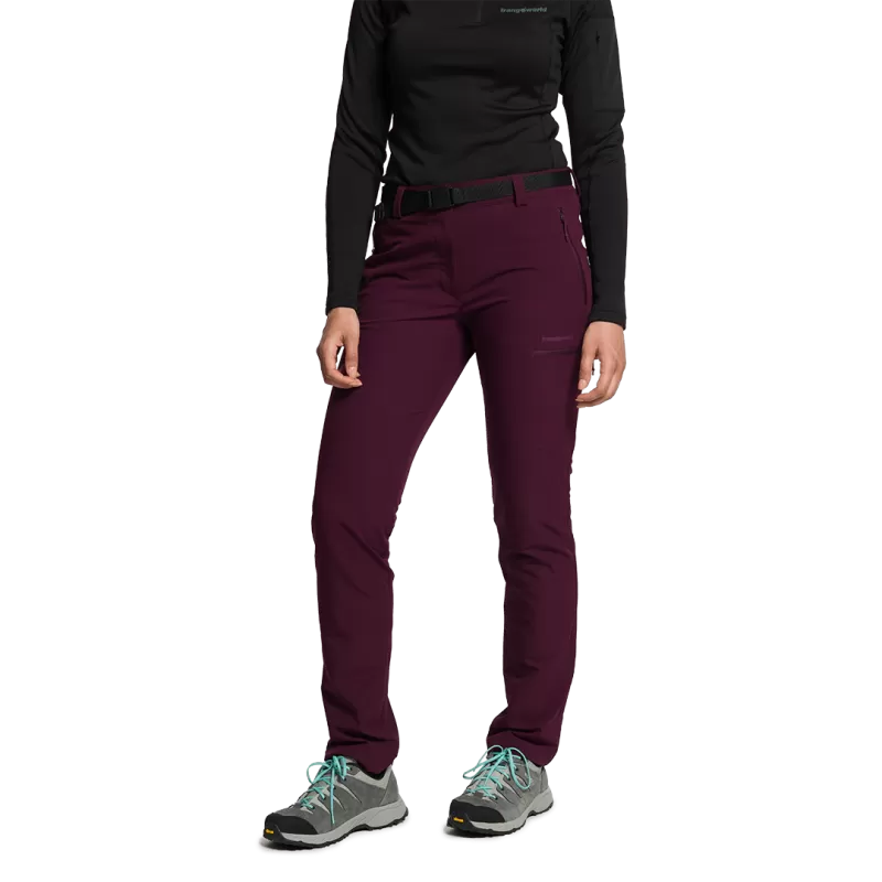 Calças Trangoworld Longas Vivier Roxas