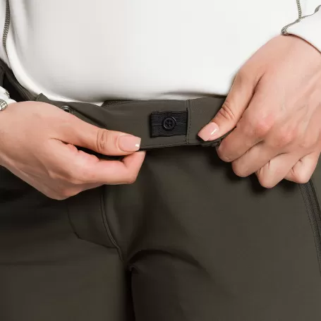 Trangoworld PANT. LARGO VIVIER VERDE OSCURO