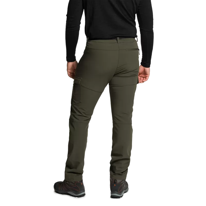 Trangoworld PANT. LARGO ZAGORA VERDE OSCURO