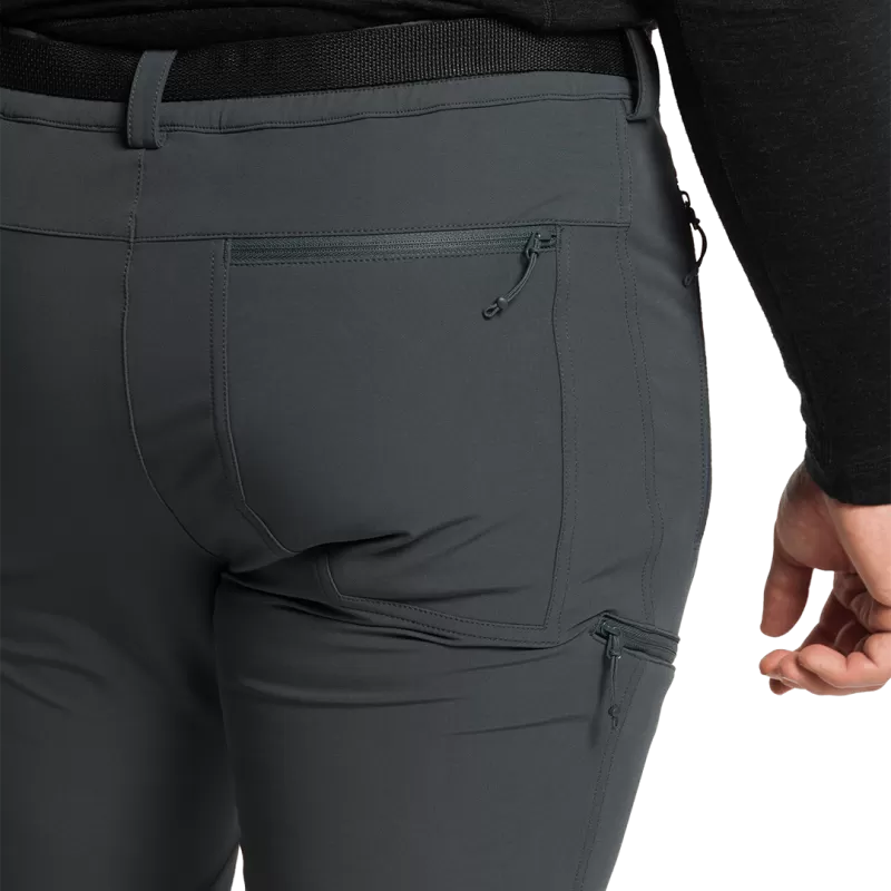 Trangoworld PANT. LARGO AGADIR ANTRACITA