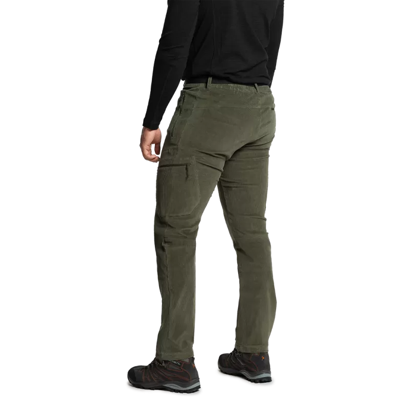 Trangoworld PANT. LARGO GOYM ST VERDE OSUCRO