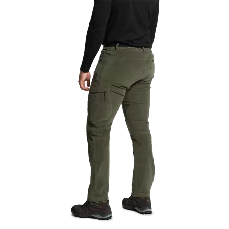 Trangoworld PANT. LARGO GOYM ST VERDE OSUCRO