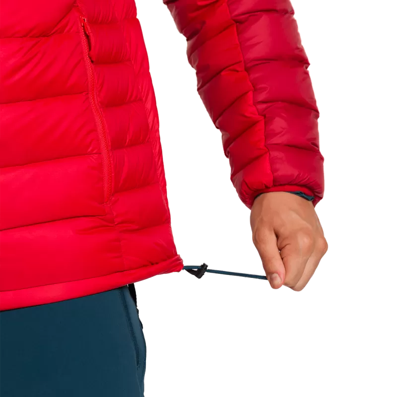 Trangoworld LUGO V02 JAQUETA VERMELHA/VERMELHO ESCURO