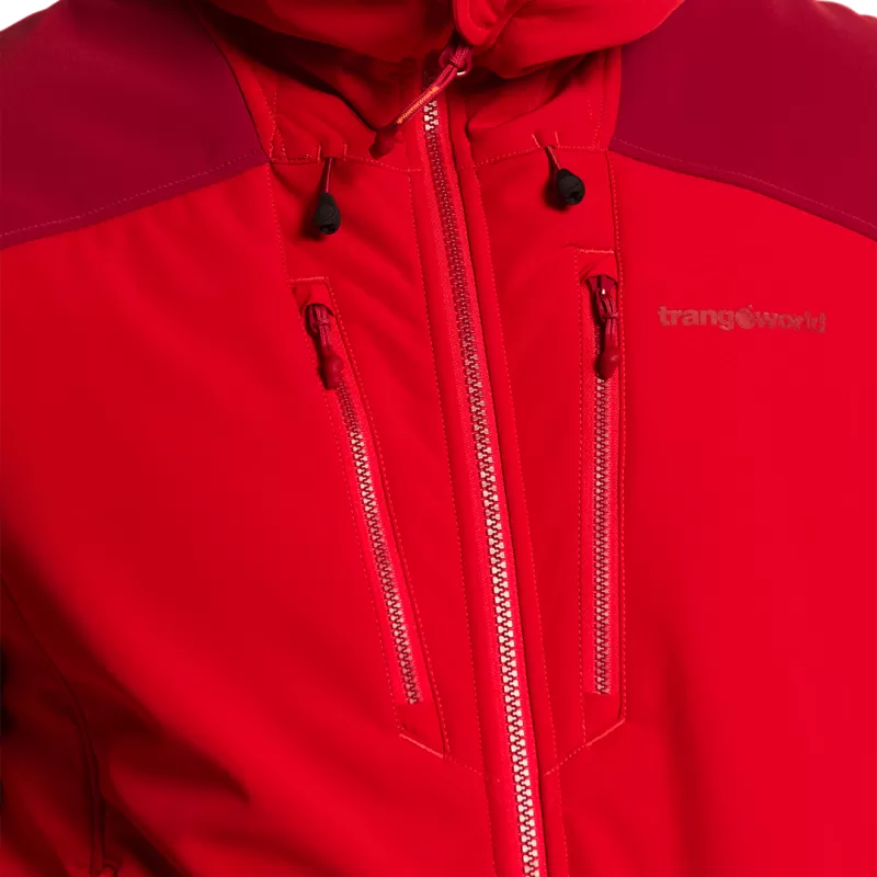 Trangoworld NORWICH JACKET V02 VERMELHO/VERMELHO ESCURO