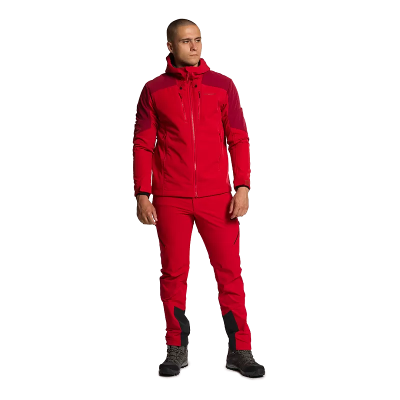 Trangoworld NORWICH JACKET V02 VERMELHO/VERMELHO ESCURO
