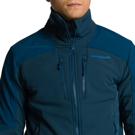 JAQUETA Trangoworld LYSKAMM AZUL/AZUL ESCURO