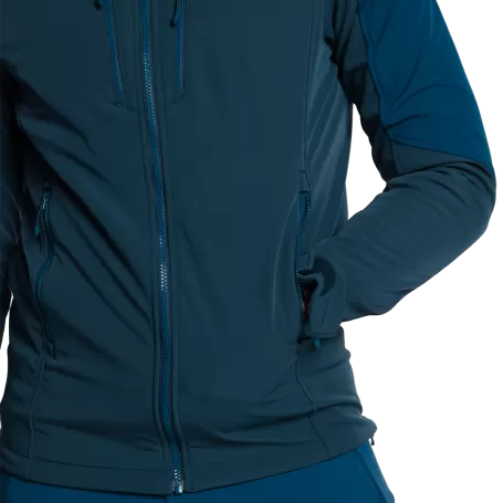 JAQUETA Trangoworld LYSKAMM AZUL/AZUL ESCURO