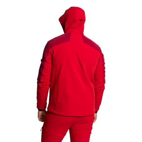 JAQUETA Trangoworld LYSKAMM VERMELHA/VERMELHO ESCURO