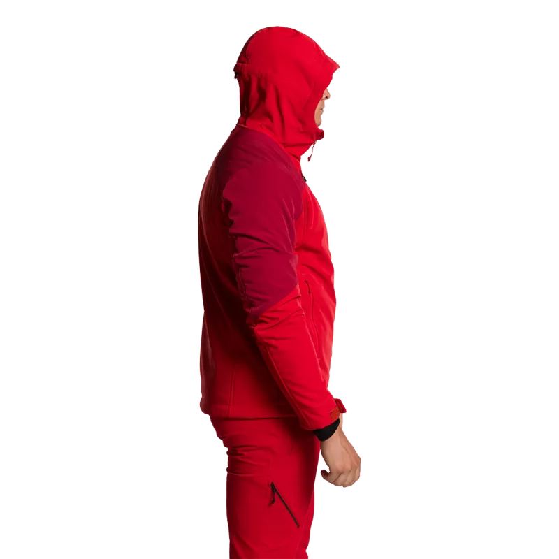 JAQUETA Trangoworld LYSKAMM VERMELHA/VERMELHO ESCURO