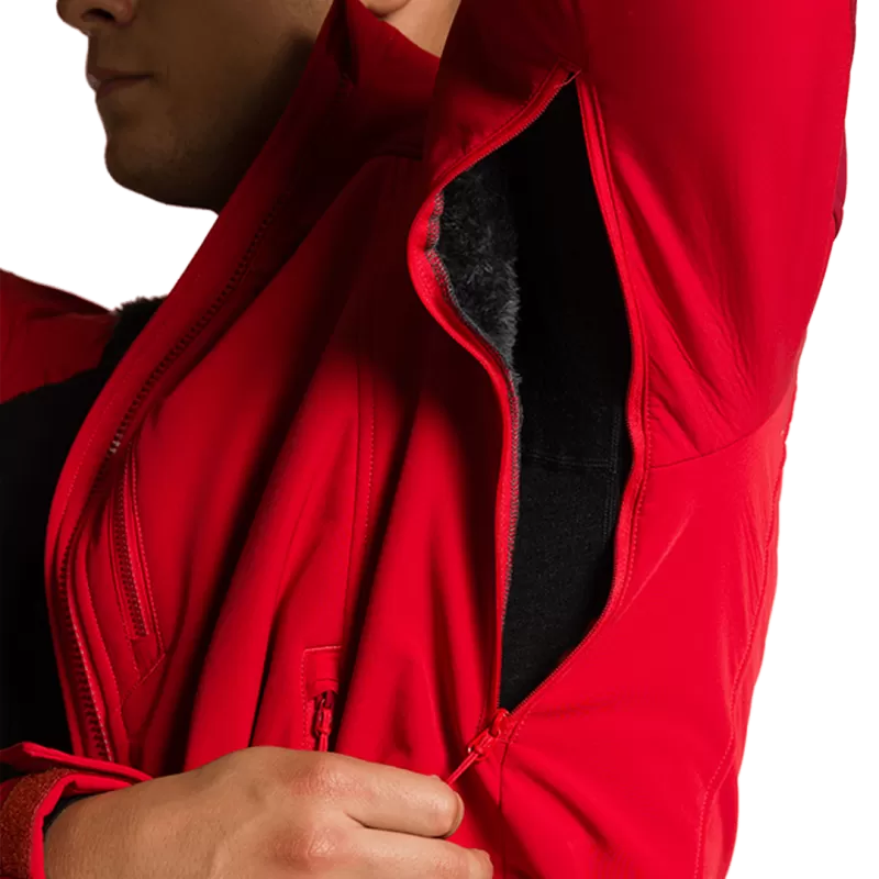 JAQUETA Trangoworld LYSKAMM VERMELHA/VERMELHO ESCURO