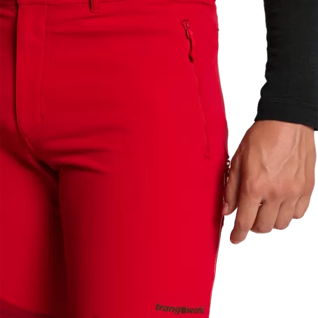 Calça comprida Trangoworld MOURELLE V02 vermelha/vermelha escura