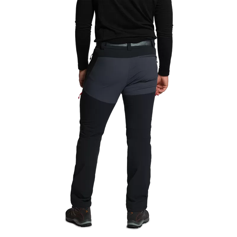 Calça comprida Trangoworld ROVEK V02 preta/antracite