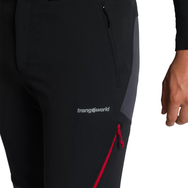 Calça comprida Trangoworld ROVEK V02 preta/antracite