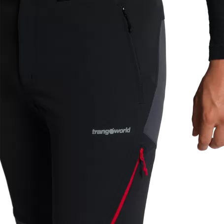 Calça comprida Trangoworld ROVEK V02 preta/antracite