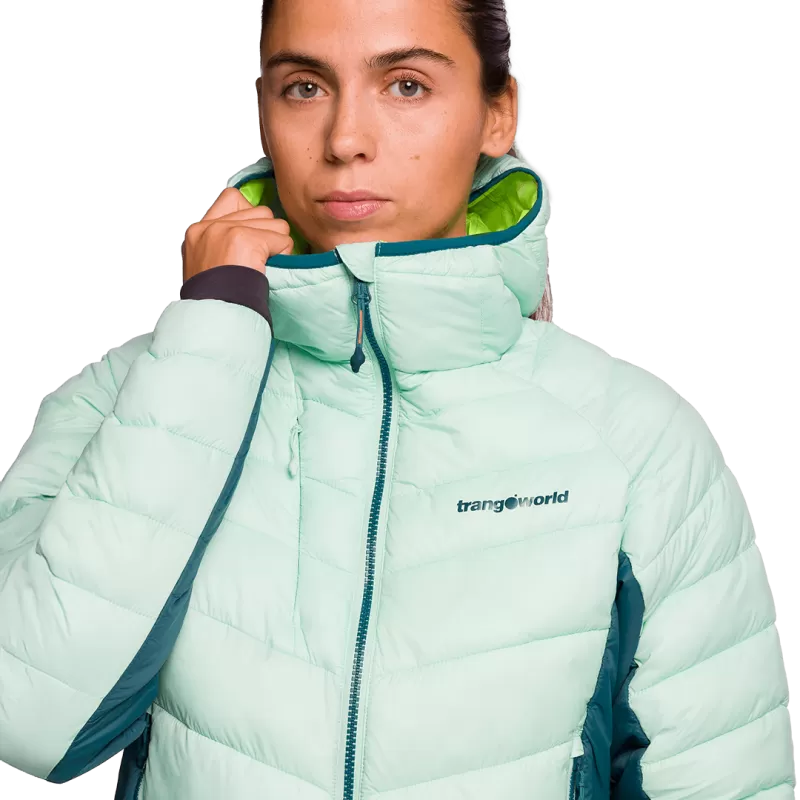 Trangoworld CHAQUETA RULHE V02 VERDE CLARO/VERDE