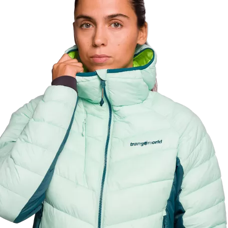 Trangoworld CHAQUETA RULHE V02 VERDE CLARO/VERDE