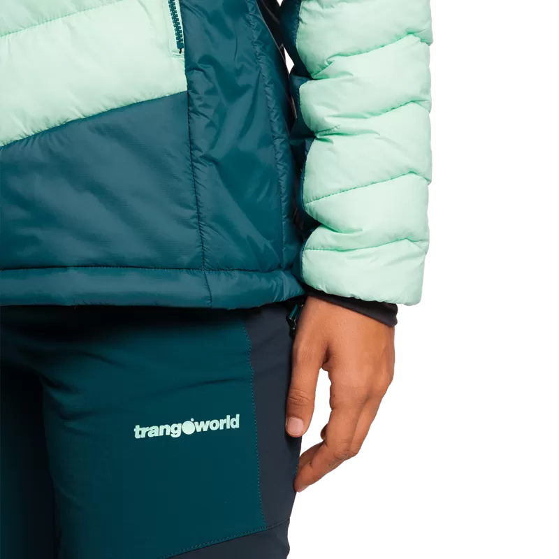 Trangoworld CHAQUETA RULHE V02 VERDE CLARO/VERDE