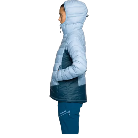 Trangoworld CHAQUETA RULHE V02 AZUL CLARO/AZUL