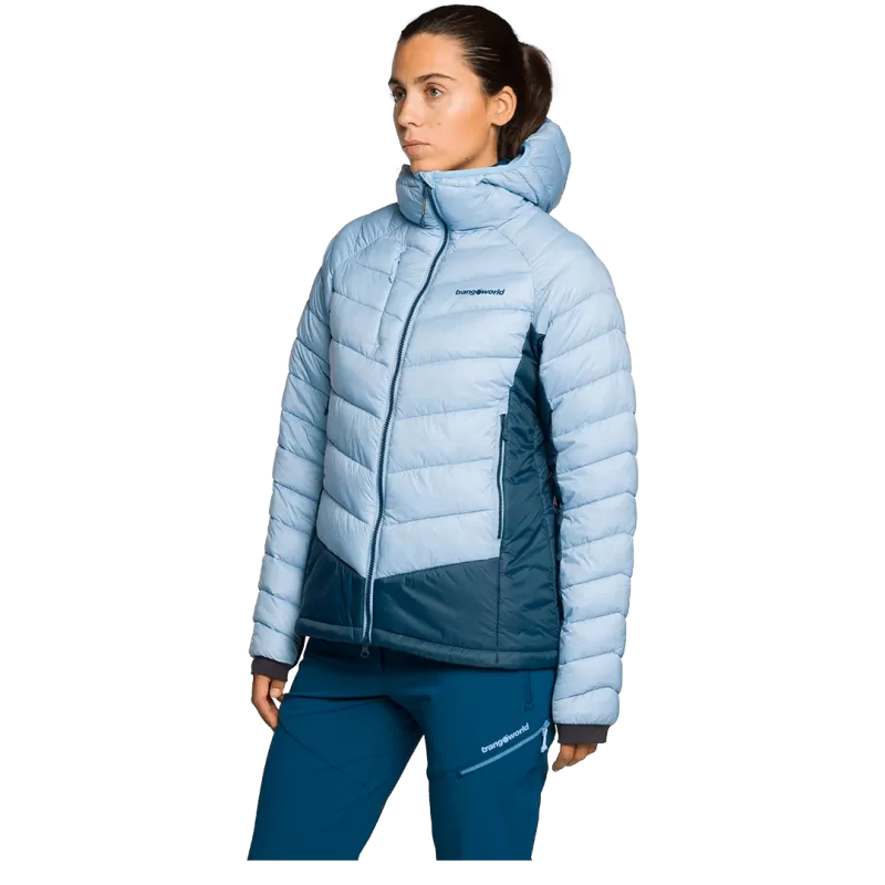 Trangoworld CHAQUETA RULHE V02 AZUL CLARO/AZUL