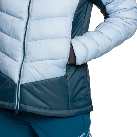Trangoworld CHAQUETA RULHE V02 AZUL CLARO/AZUL