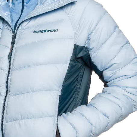 Trangoworld CHAQUETA RULHE V02 AZUL CLARO/AZUL