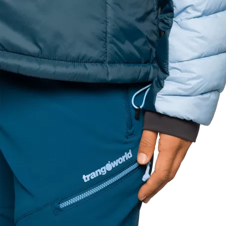 Trangoworld CHAQUETA RULHE V02 AZUL CLARO/AZUL