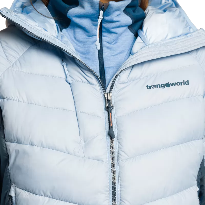 Trangoworld CHAQUETA RULHE V02 AZUL CLARO/AZUL