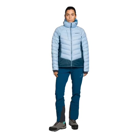 Trangoworld CHAQUETA RULHE V02 AZUL CLARO/AZUL