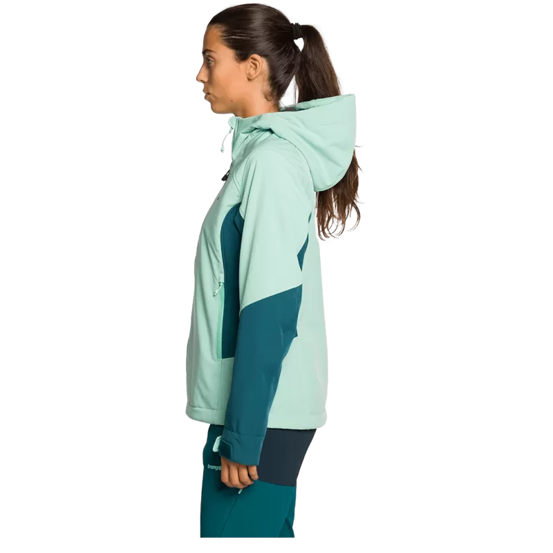 Trangoworld CHAQUETA SEGNES VERDE CLARO/VERDE