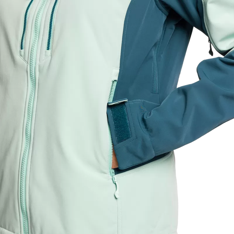 Trangoworld CHAQUETA SEGNES VERDE CLARO/VERDE