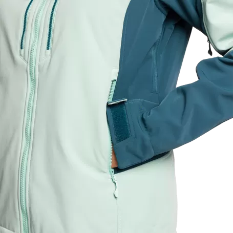 Trangoworld CHAQUETA SEGNES VERDE CLARO/VERDE