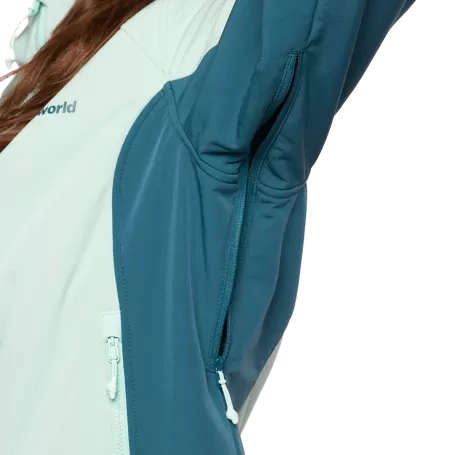 Trangoworld CHAQUETA SEGNES VERDE CLARO/VERDE