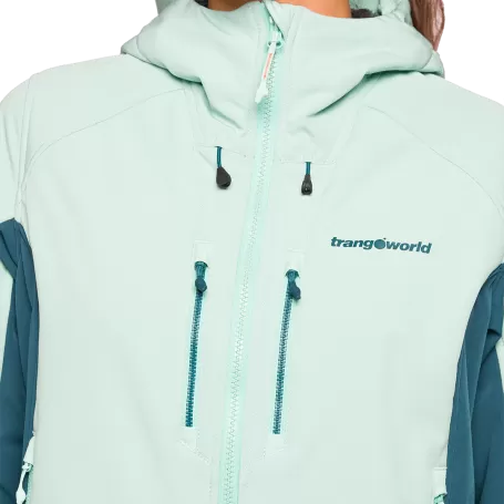 Trangoworld CHAQUETA SEGNES VERDE CLARO/VERDE