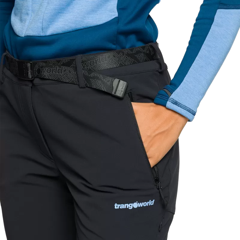 Trangoworld PANT. LARGO DUNAI V02 NEGRO