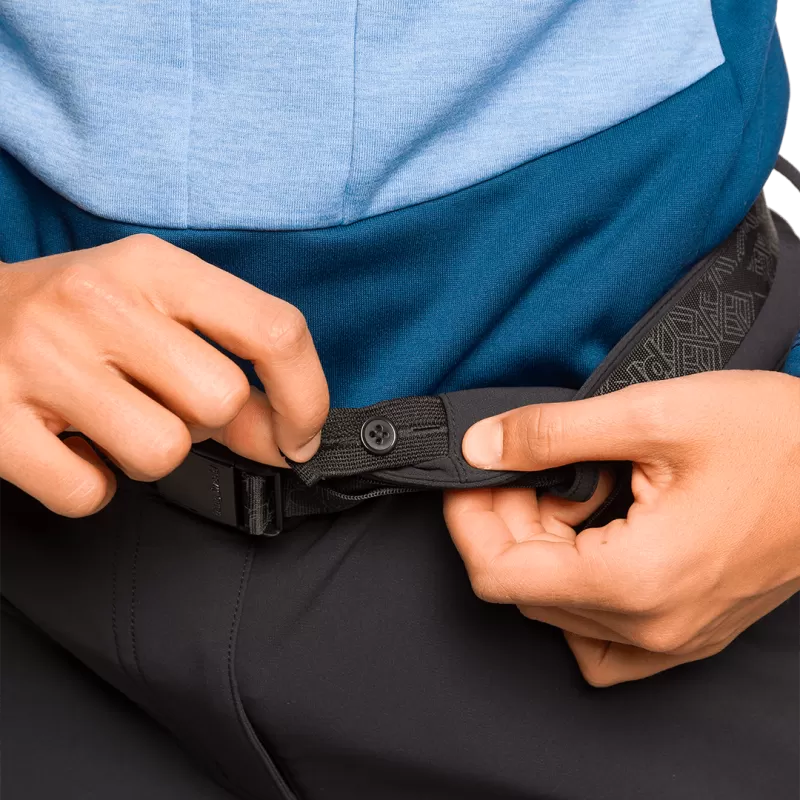 Trangoworld PANT. LARGO DUNAI V02 NEGRO