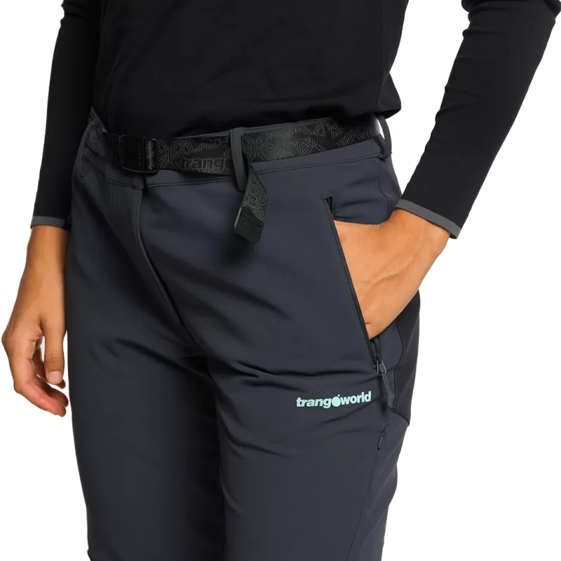 Calças compridas Trangoworld Dunai V02 Antracite/Preto